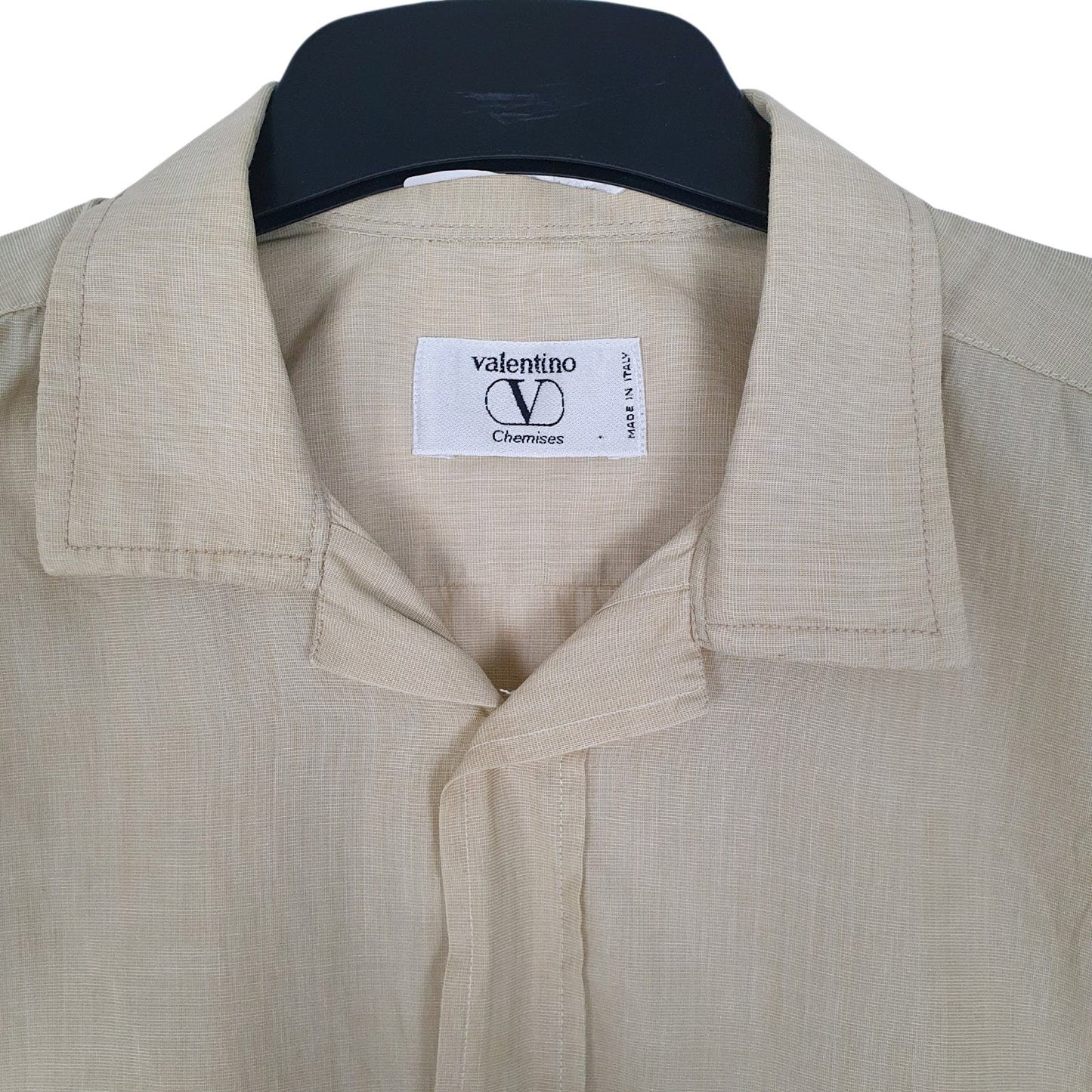Mens Beige Valentino   Shirt