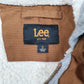 Mens Brown Lee Sherpa Lined  Coat
