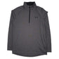 Mens Grey Under Armour Lightweight Active Wear Quarter Zip Jumper
