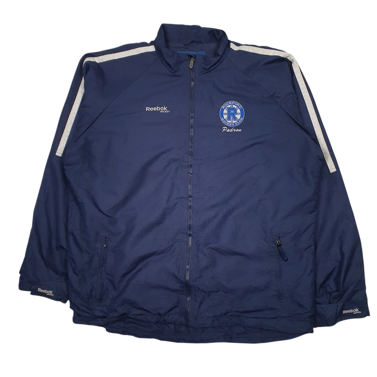 Mens Navy Reebok Rochford Hockey Club  Coat