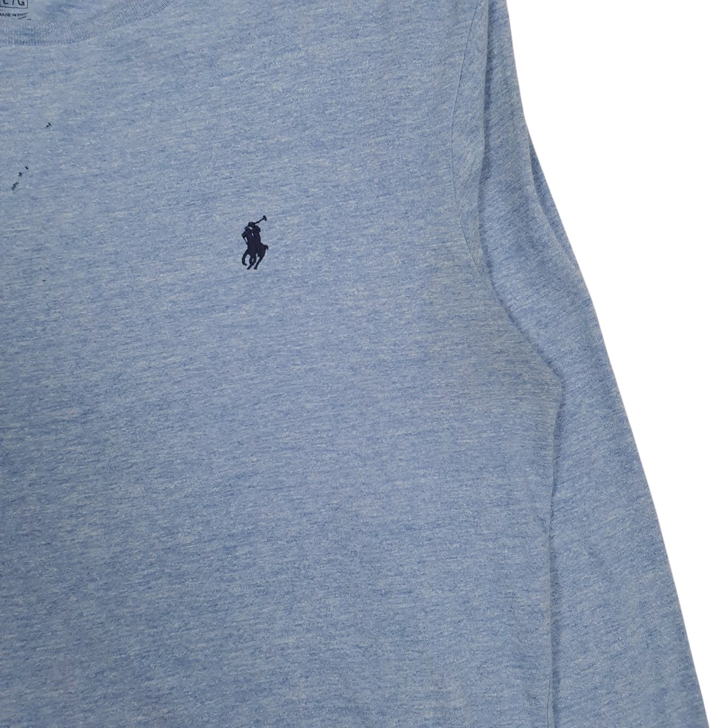 Mens Blue Polo Ralph Lauren  Quarter Zip T Shirt