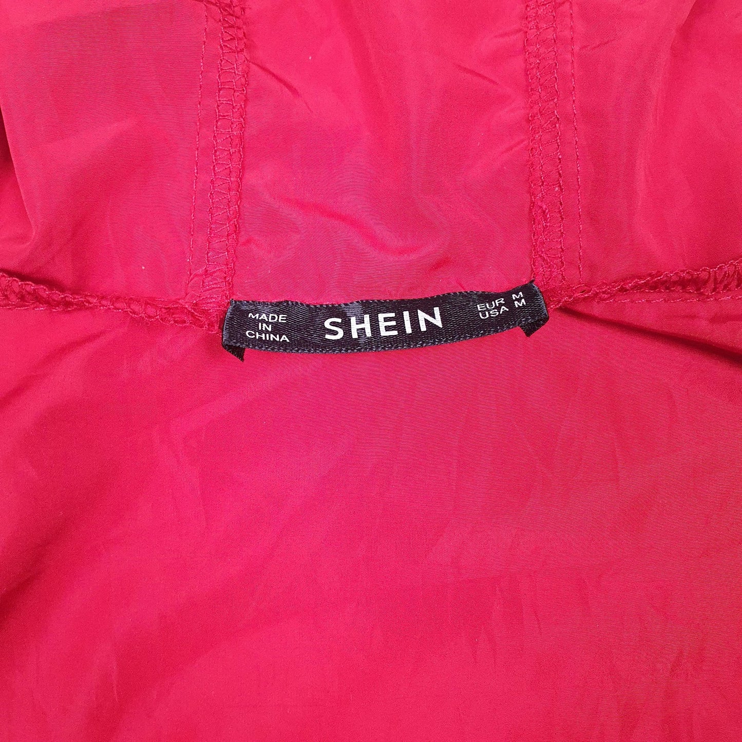 Womens Red Shein   Coat