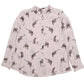 Womens Pink M&S Leopard Long Sleeve Shirt