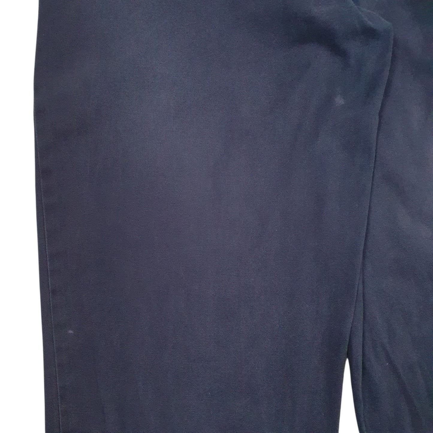 Mens Navy Polo Ralph Lauren Pleated  Trousers