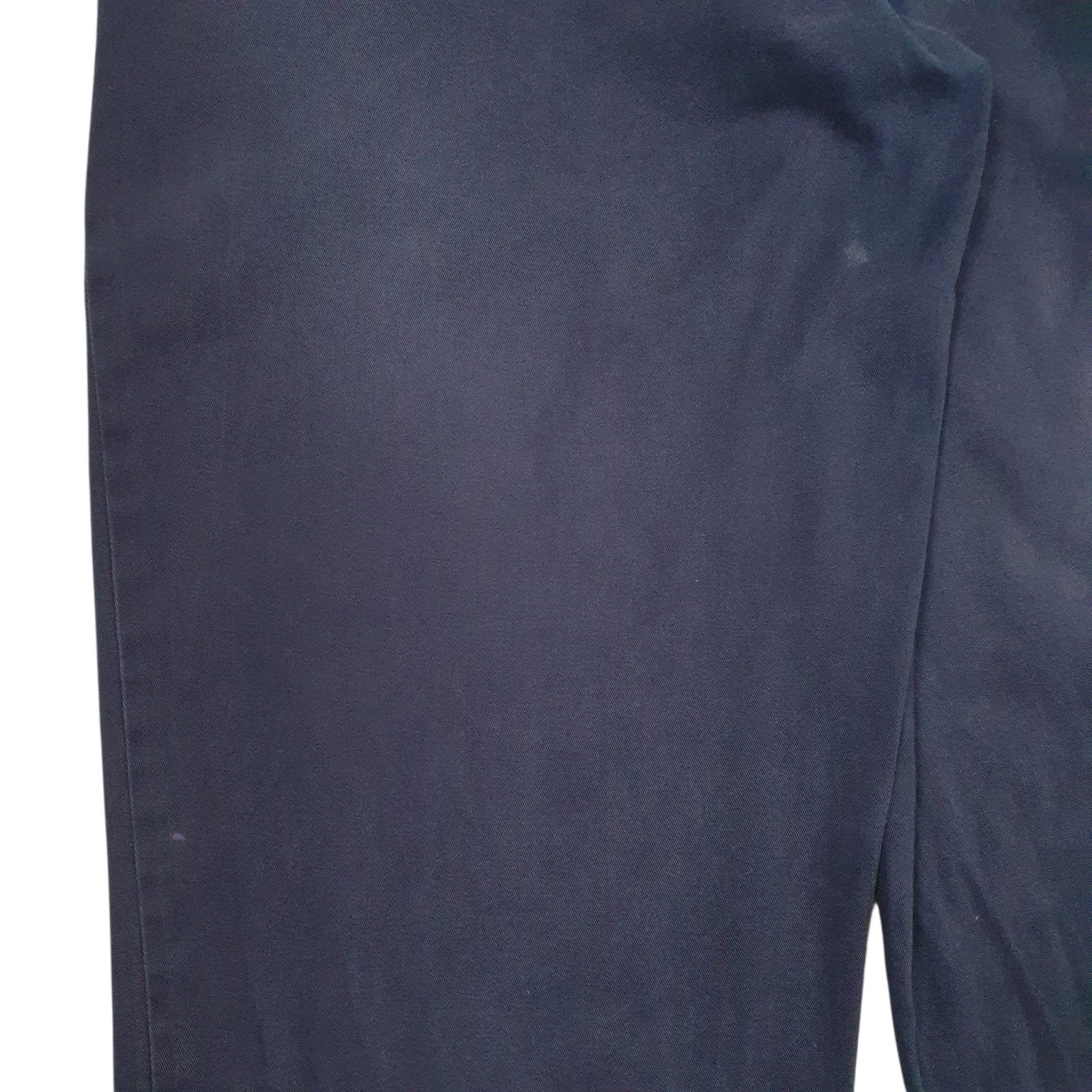 Mens Navy Polo Ralph Lauren Pleated  Trousers