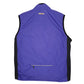 Womens Purple Nike Vintage 90s Vest Bodywarmer Crewneck Coat