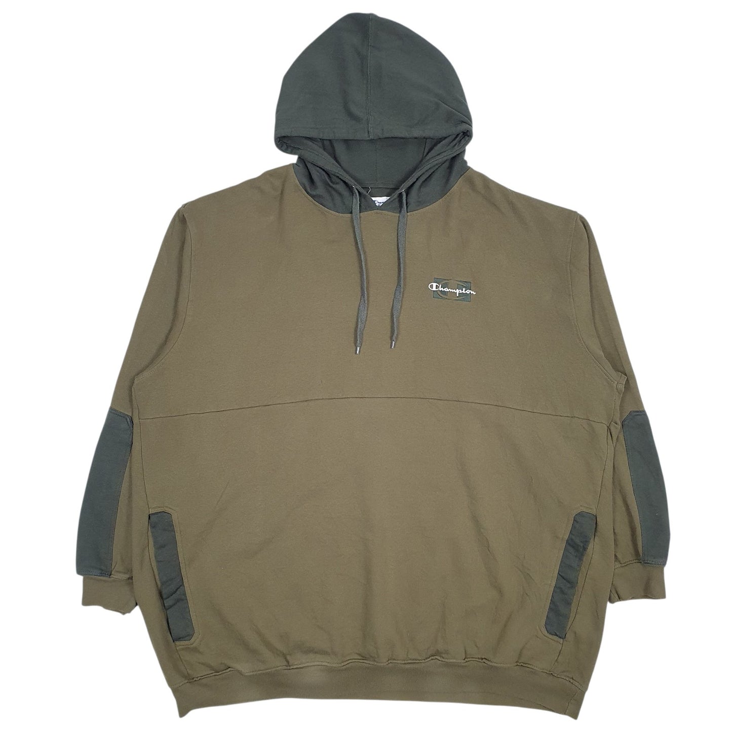 Mens Green Champion  Hoodie Jumper