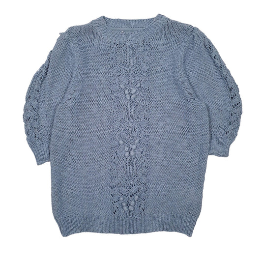 Womens Blue Unbranded  Crewneck Jumper