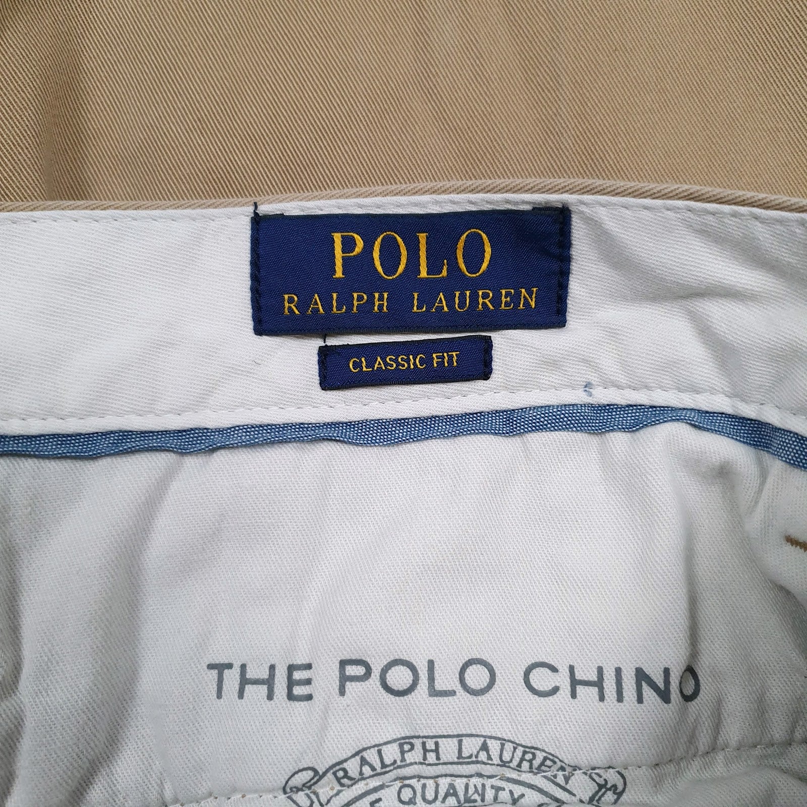Mens Brown Polo Ralph Lauren   Trousers