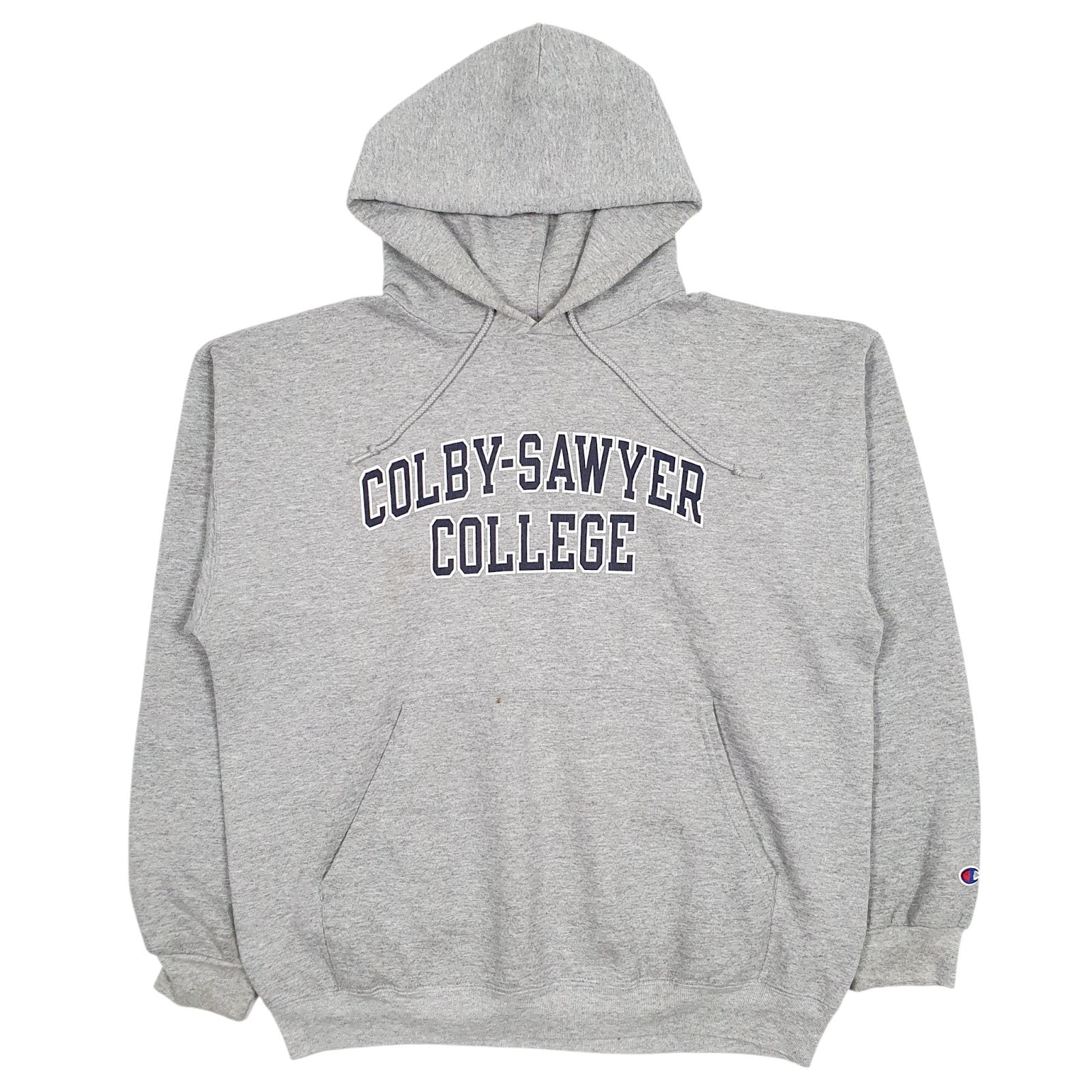 Mens Grey Champion  Hoodie Jumper