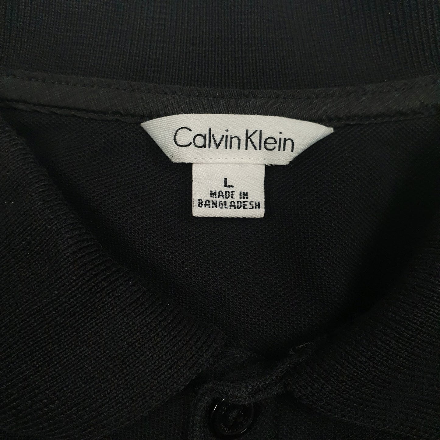 Mens Grey Calvin Klein   Polo Shirt