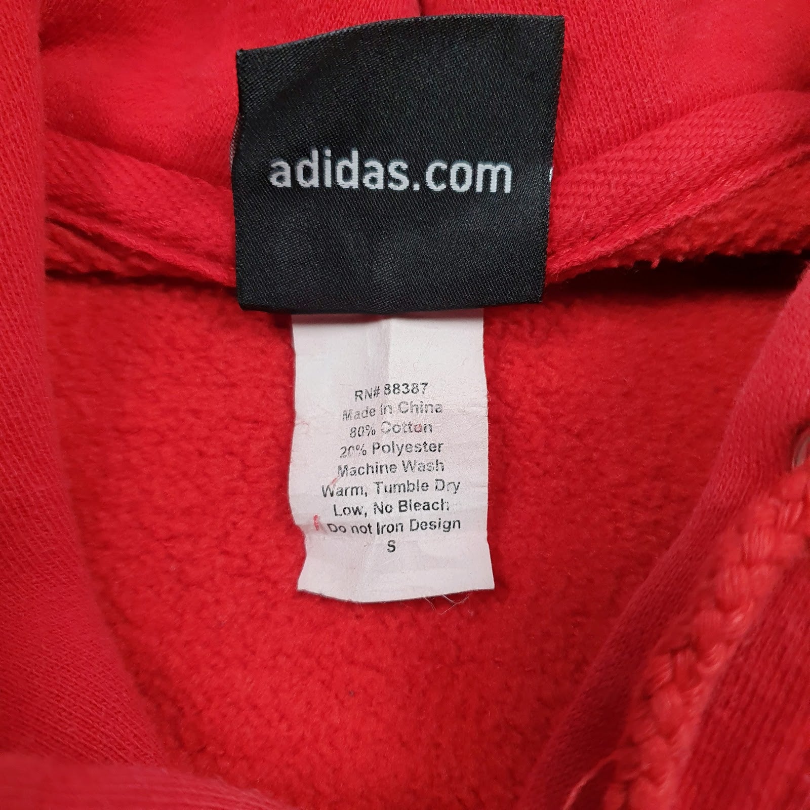 Mens Red Adidas NFL Detriot Pistons Hoodie Jumper