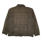 Mens Brown Levis Military Bomber  Coat