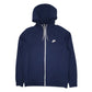 Mens Navy Nike Hoodie Full Zip Jumper
