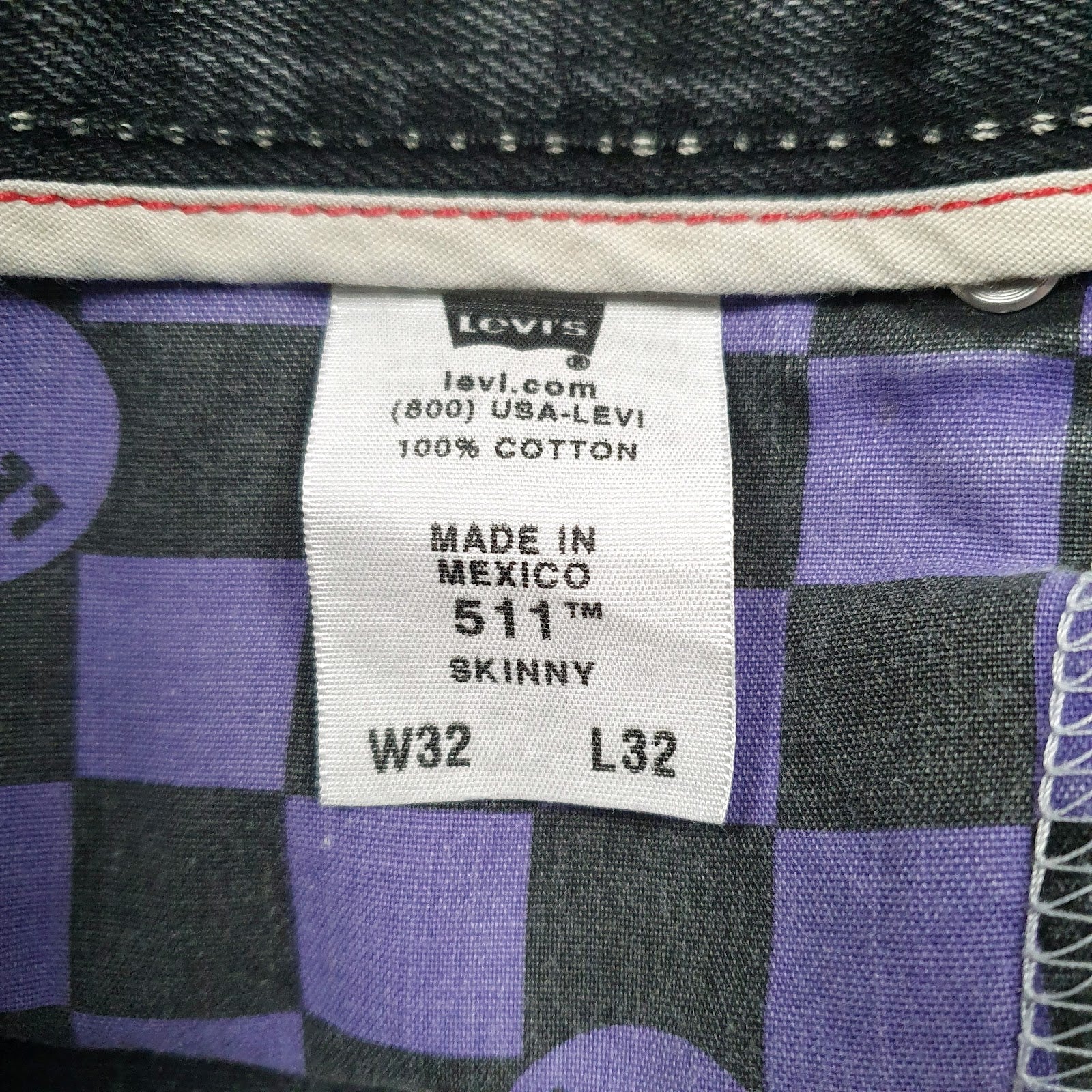 Mens Black Levis   Jeans