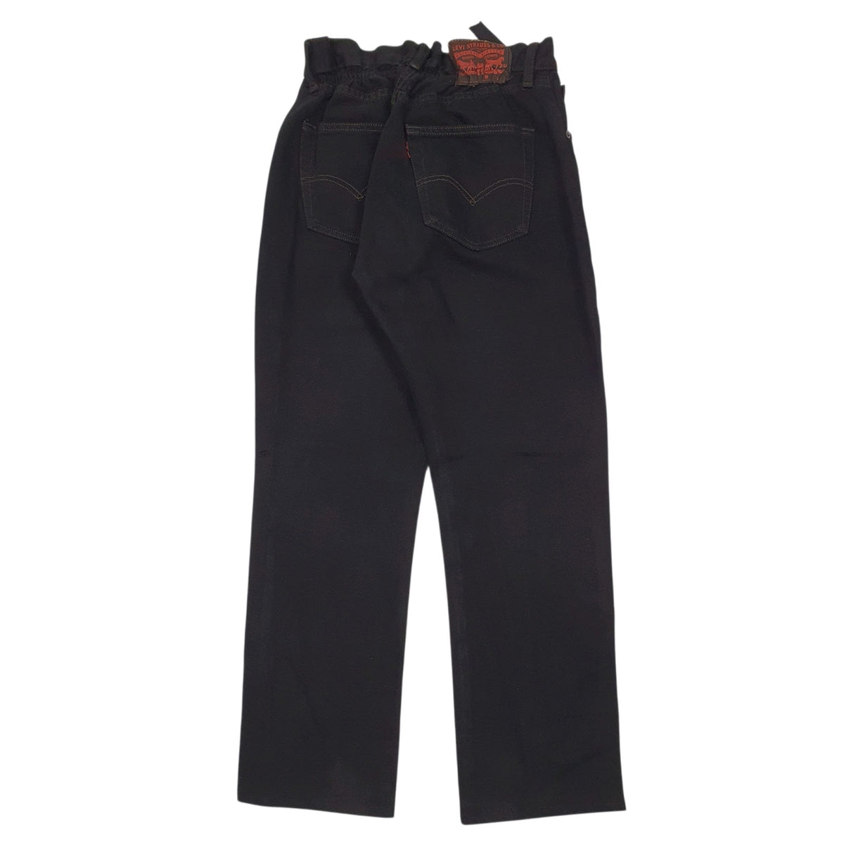 Womens Black Levis Distressed  Jeans