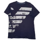 Mens Navy Armani  Short Sleeve T Shirt
