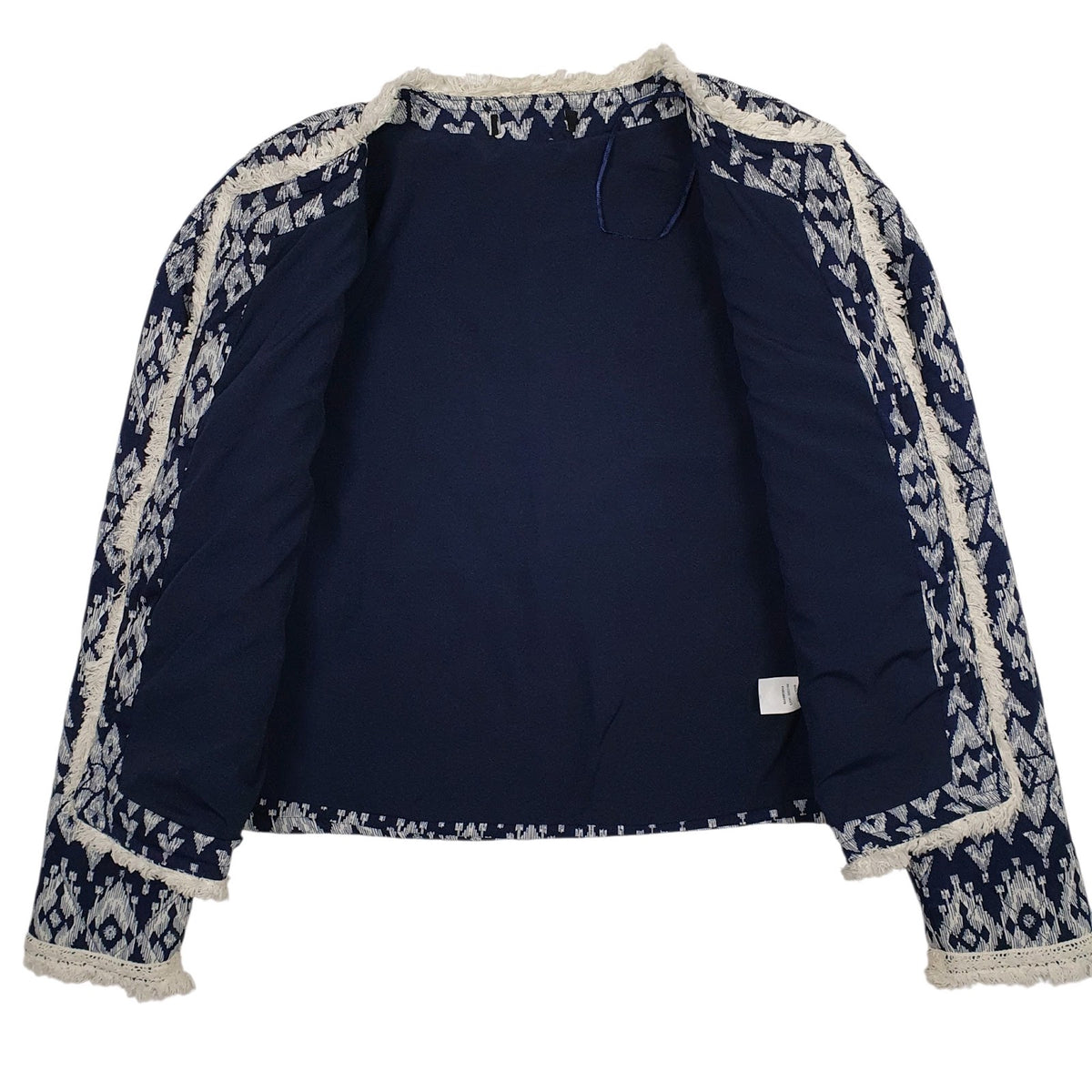 Womens Navy Atmosphere Windbreaker Blazer  Coat