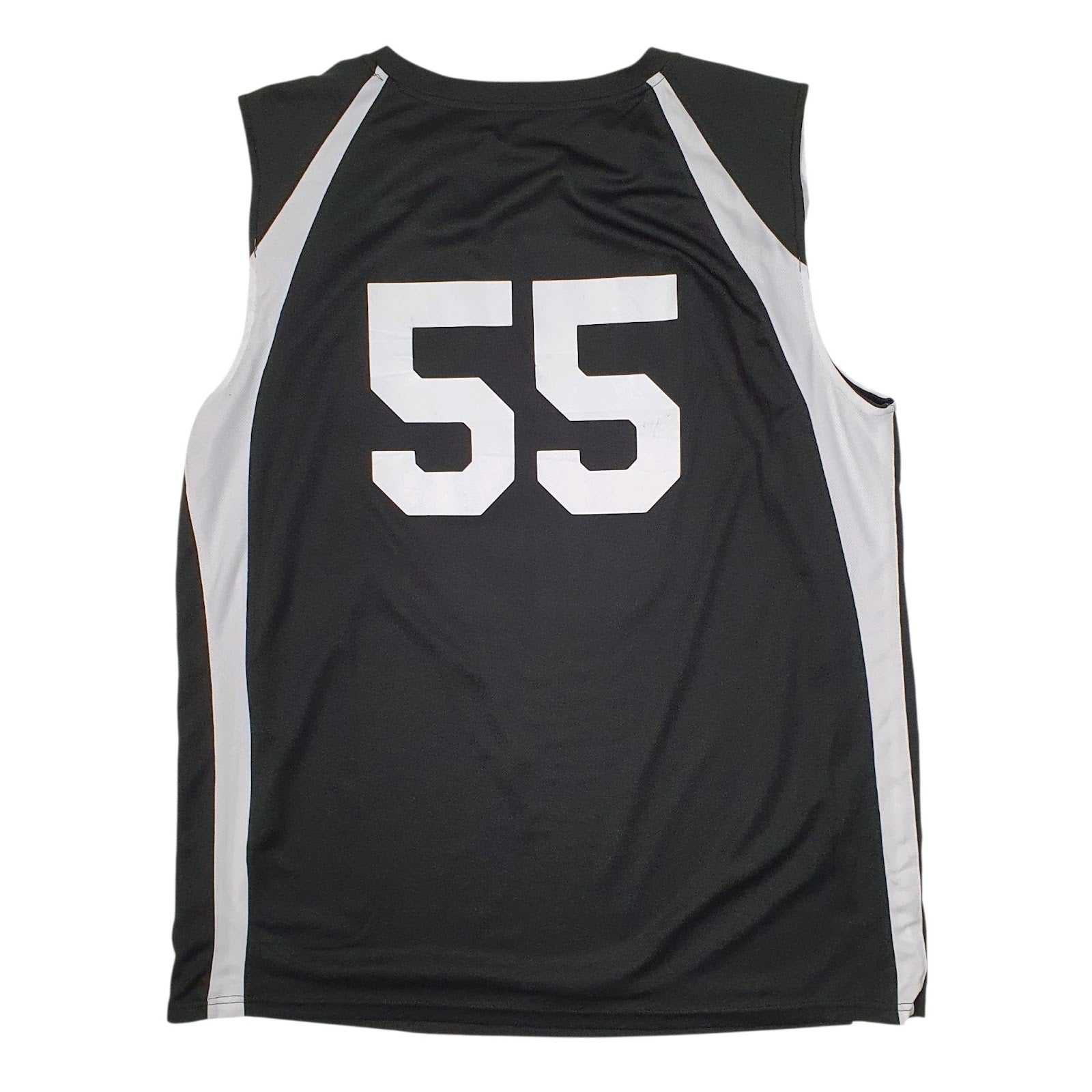 Mens White Alleson Athletic Basketball Jersey Reversible  T Shirt