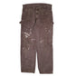 Mens Grey Dickies  Carpenter Trousers