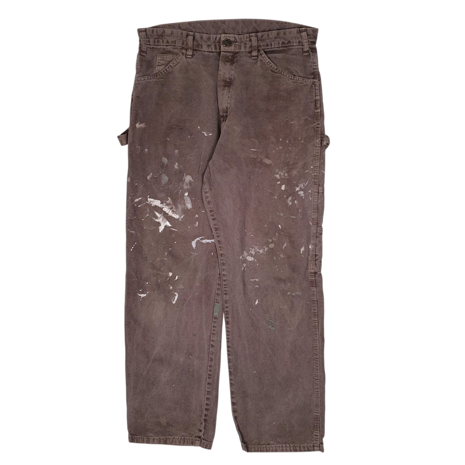 Mens Grey Dickies  Carpenter Trousers