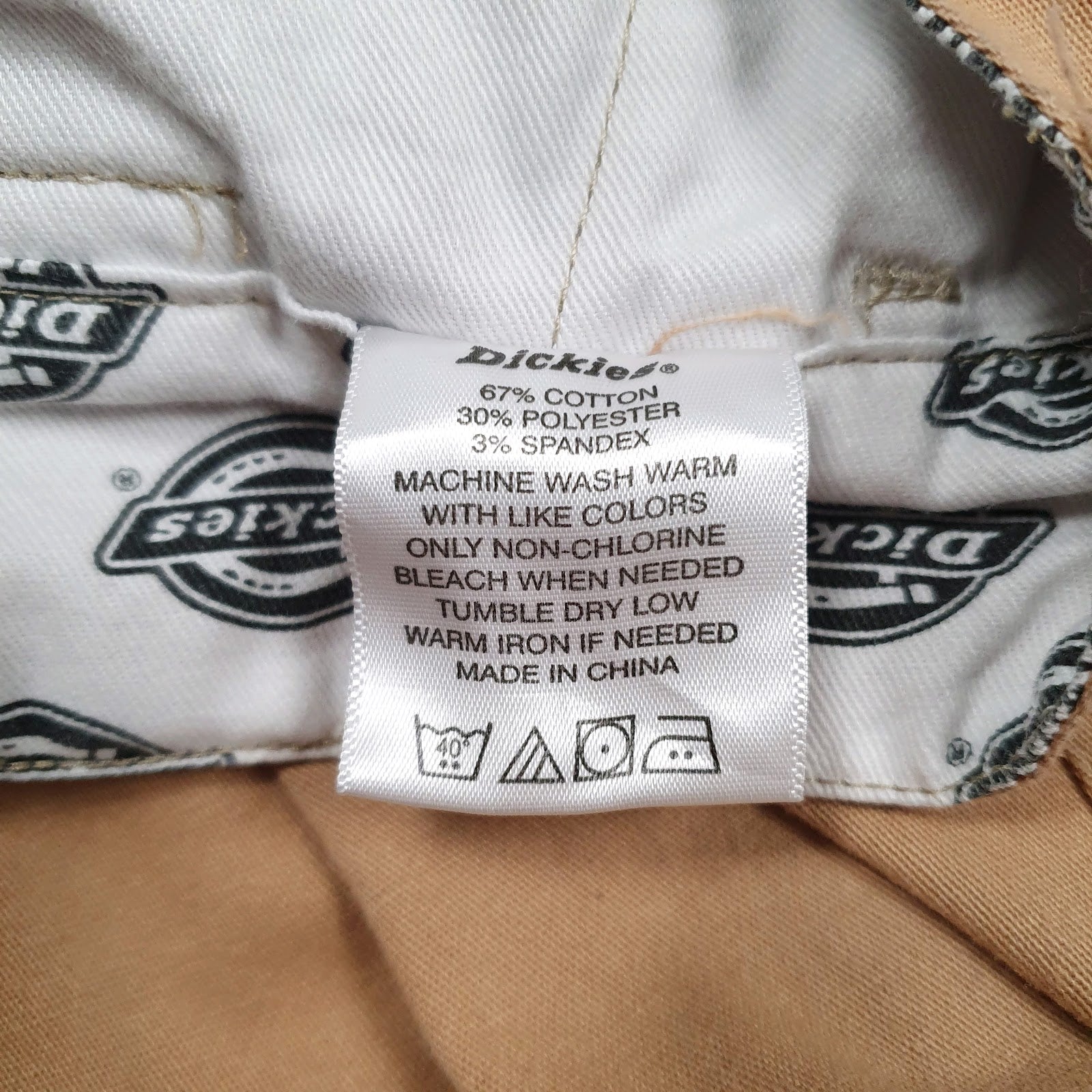 Mens Brown Dickies   Trousers