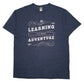 Mens Blue Fruit Of The Loom  Short Sleeve T Shirt