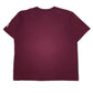 Mens Burgundy Adidas Trojan Softball  T Shirt