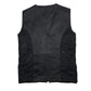Mens Black Cibyll Jeans Waistcoat Vest  Coat