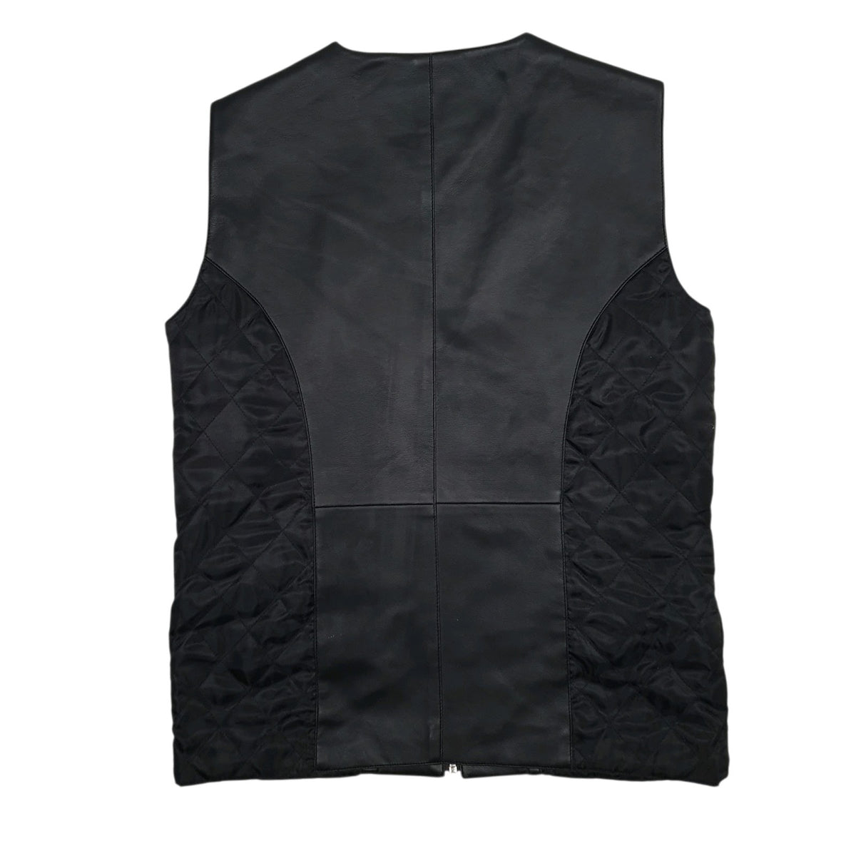 Mens Black Cibyll Jeans Waistcoat Vest  Coat