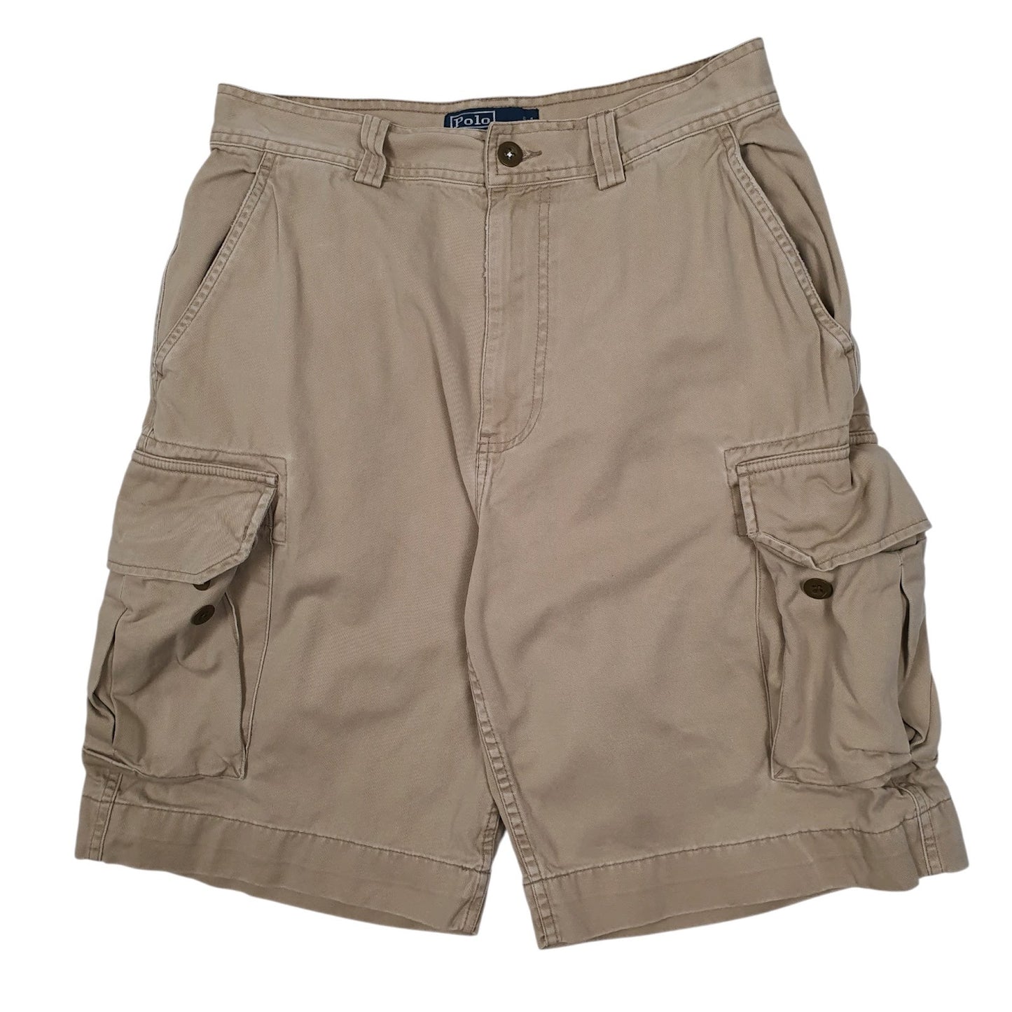 Mens Beige Polo Ralph Lauren  Cargo Shorts