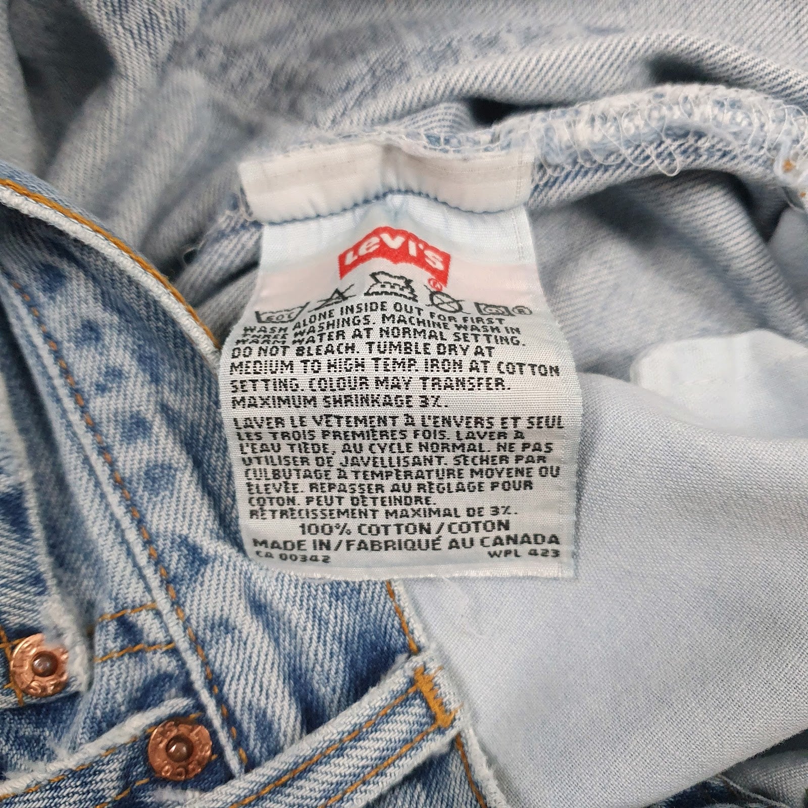 Mens Blue Levis Vintage 00s  Jeans