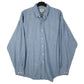 Mens Blue L.L.Bean  Long Sleeve Shirt