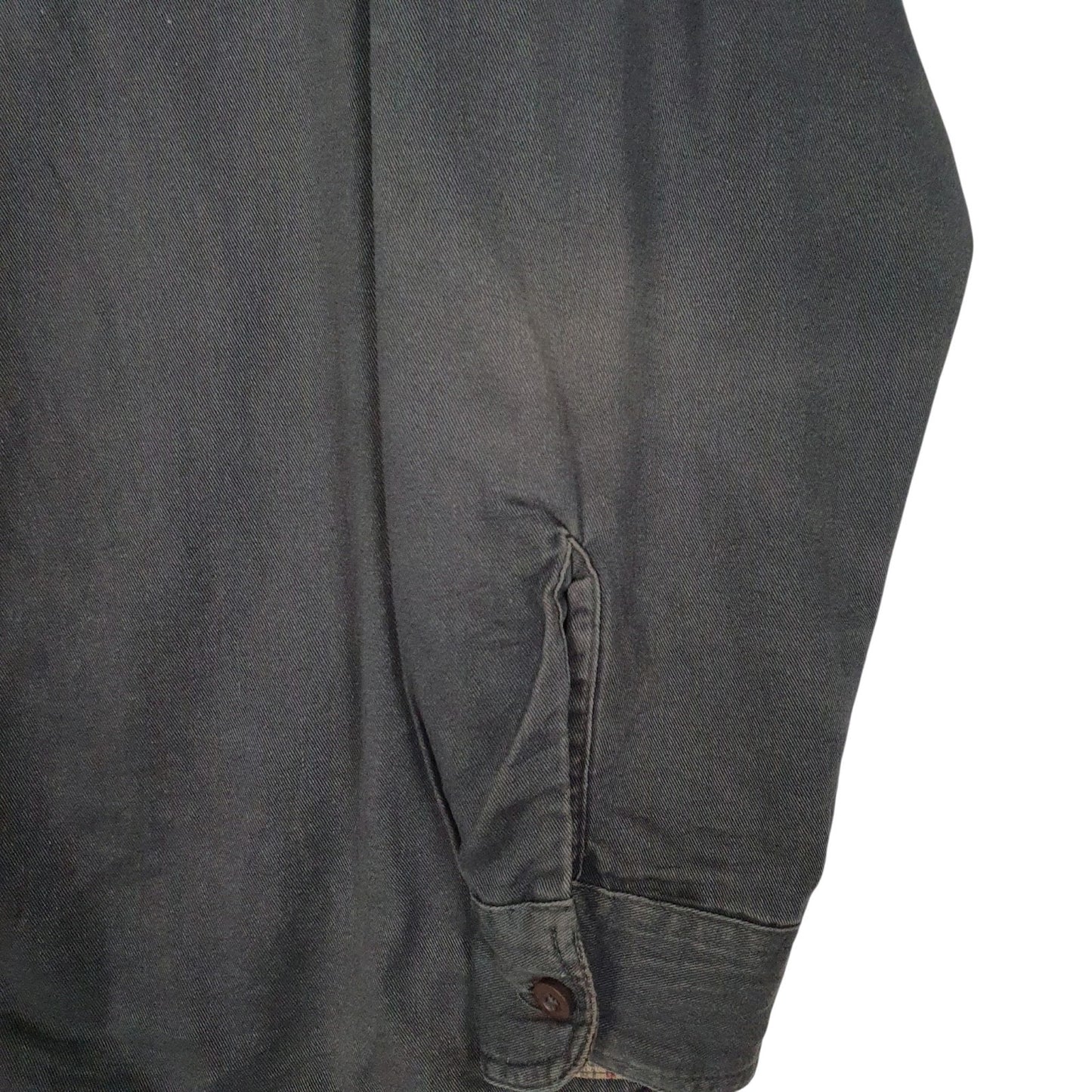 Mens Grey Wrangler Blanket Lined  Shirt