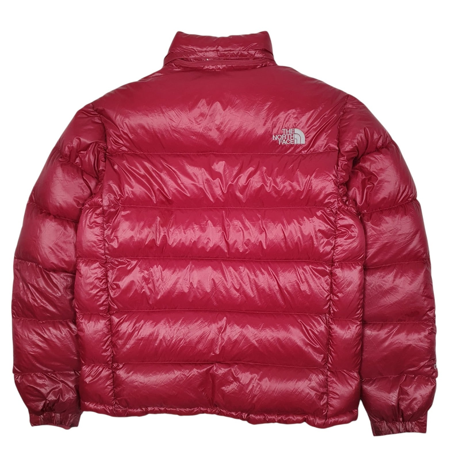 Mens Red The North Face Nuptse 2  Coat
