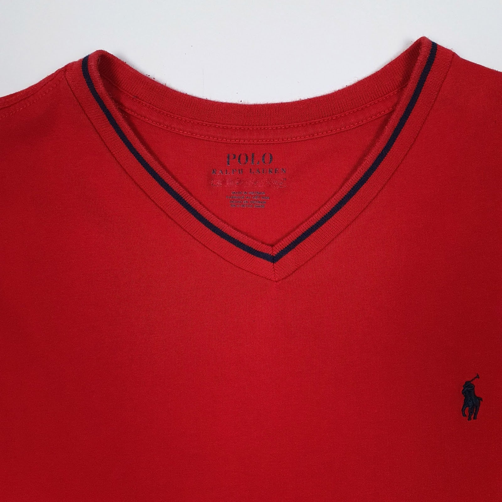 Mens Red Polo Ralph Lauren   T Shirt