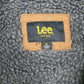 Mens Brown Lee Sherpa Lined  Coat