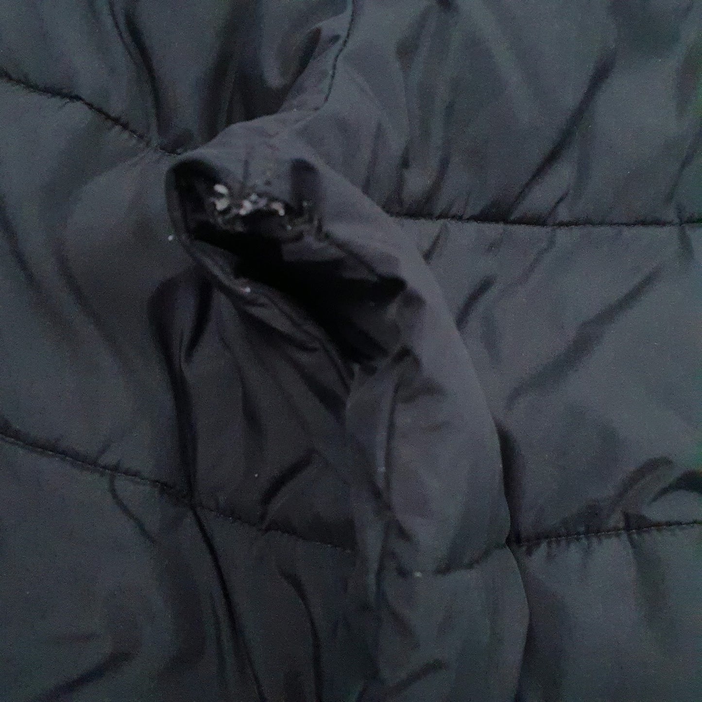 Mens Black Under Armour  Turtle Neck Coat