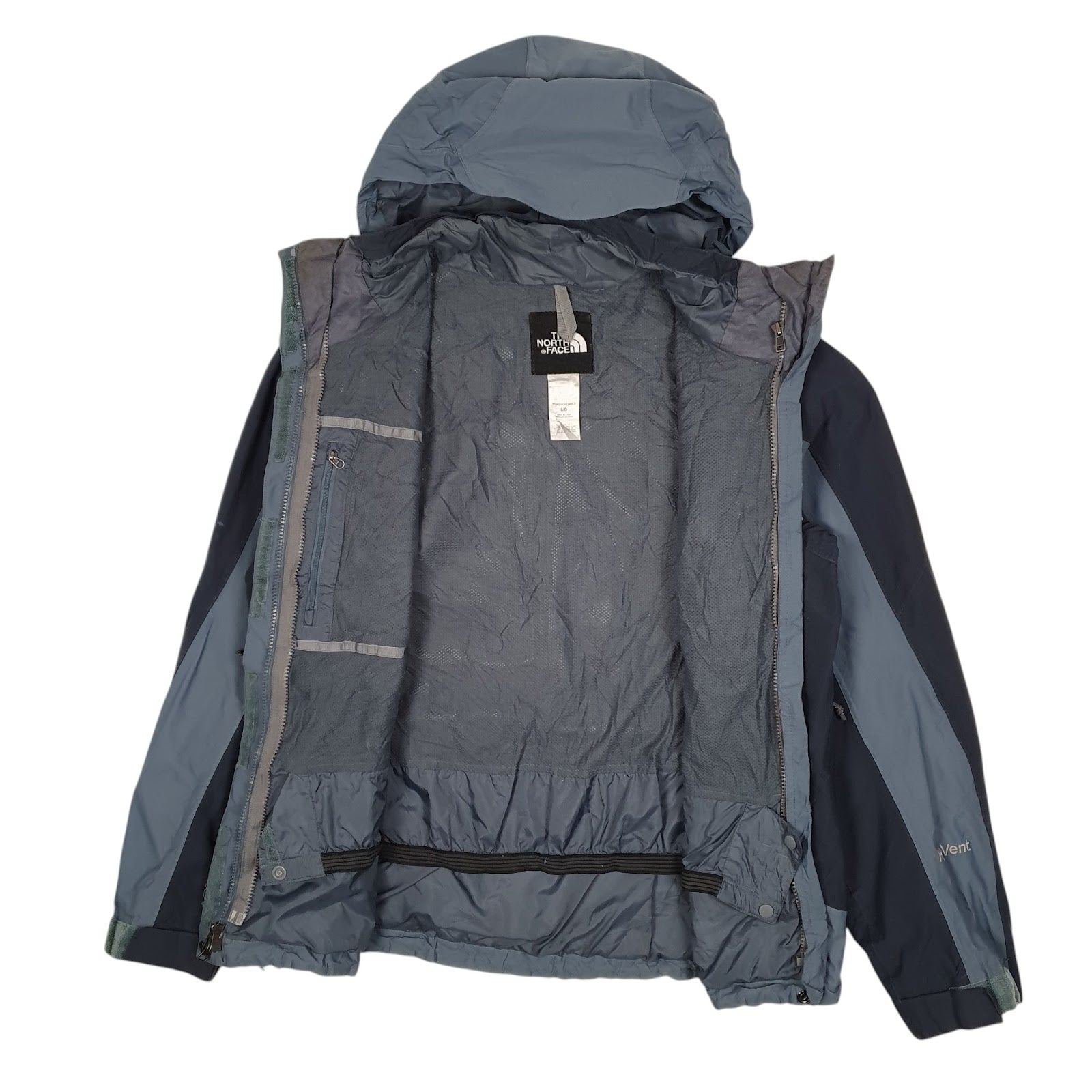 Womens Blue The North Face Hyvent  Coat