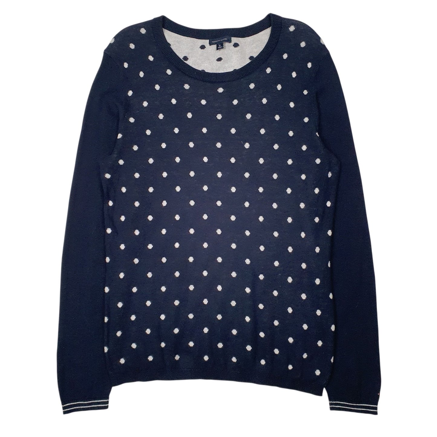 Womens Navy Tommy Hilfiger  Crewneck Jumper