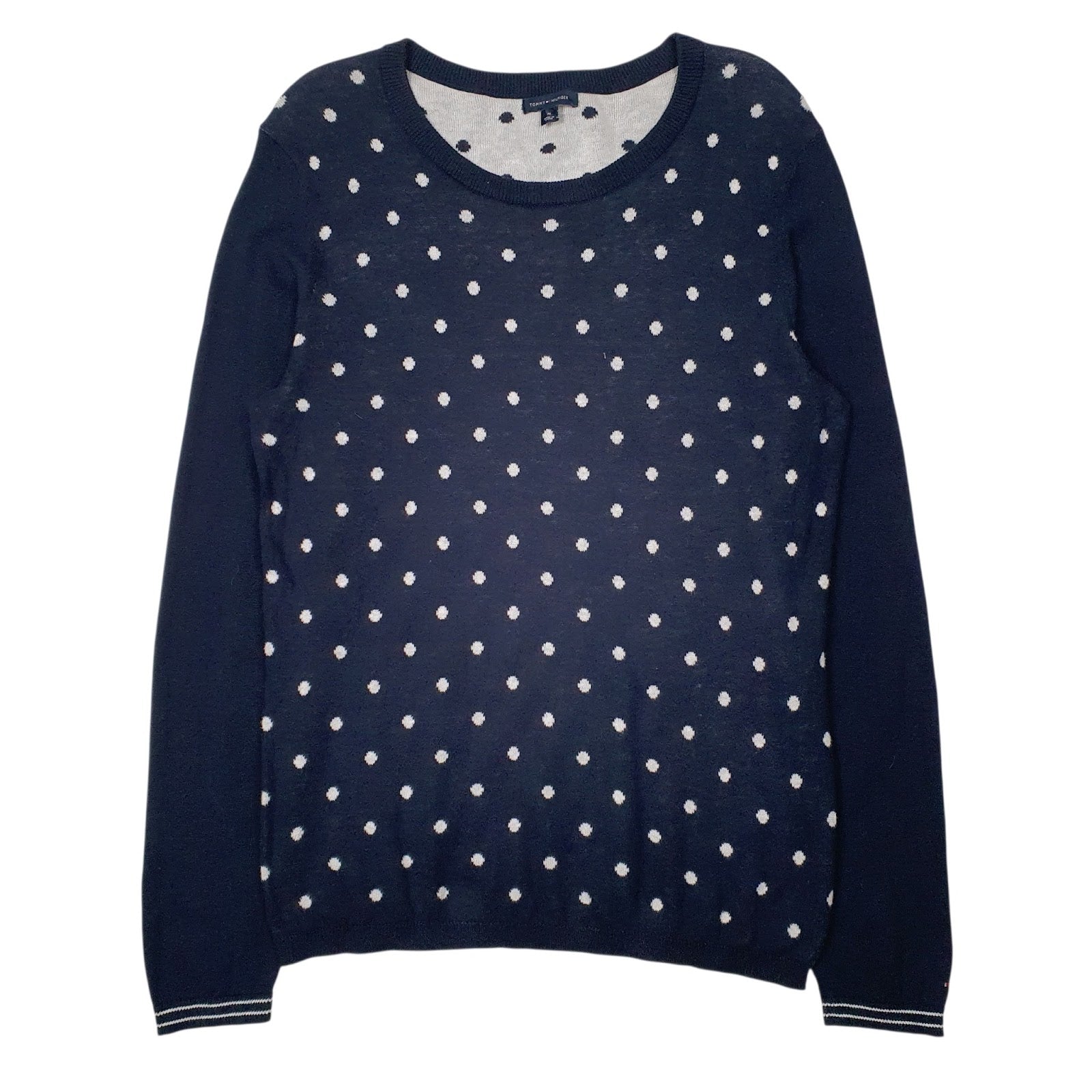 Womens Navy Tommy Hilfiger  Crewneck Jumper