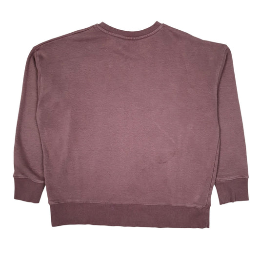 Womens Purple Fila  Crewneck Jumper