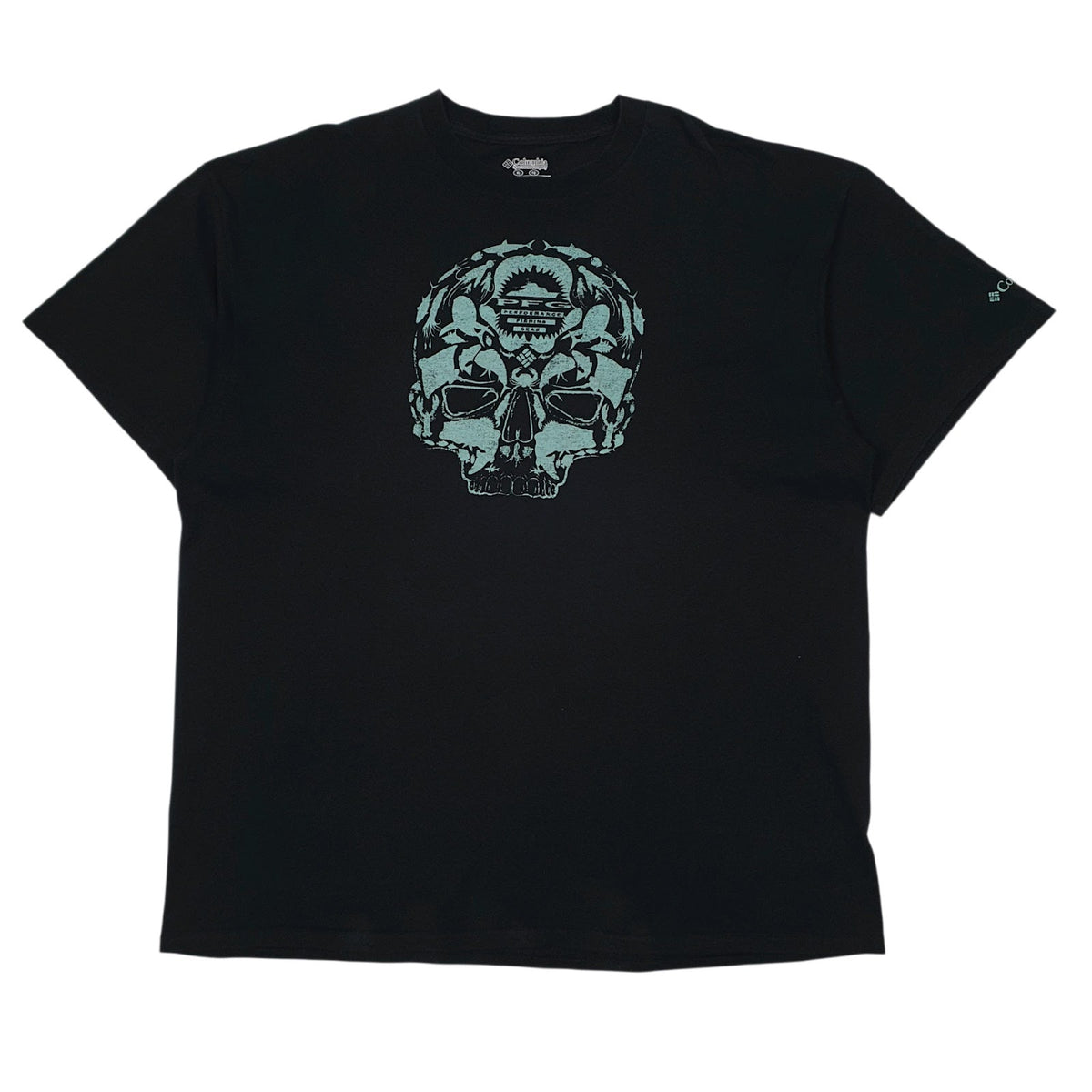 Mens Black Columbia Sportswear Company  Short Sleeve T Shirt