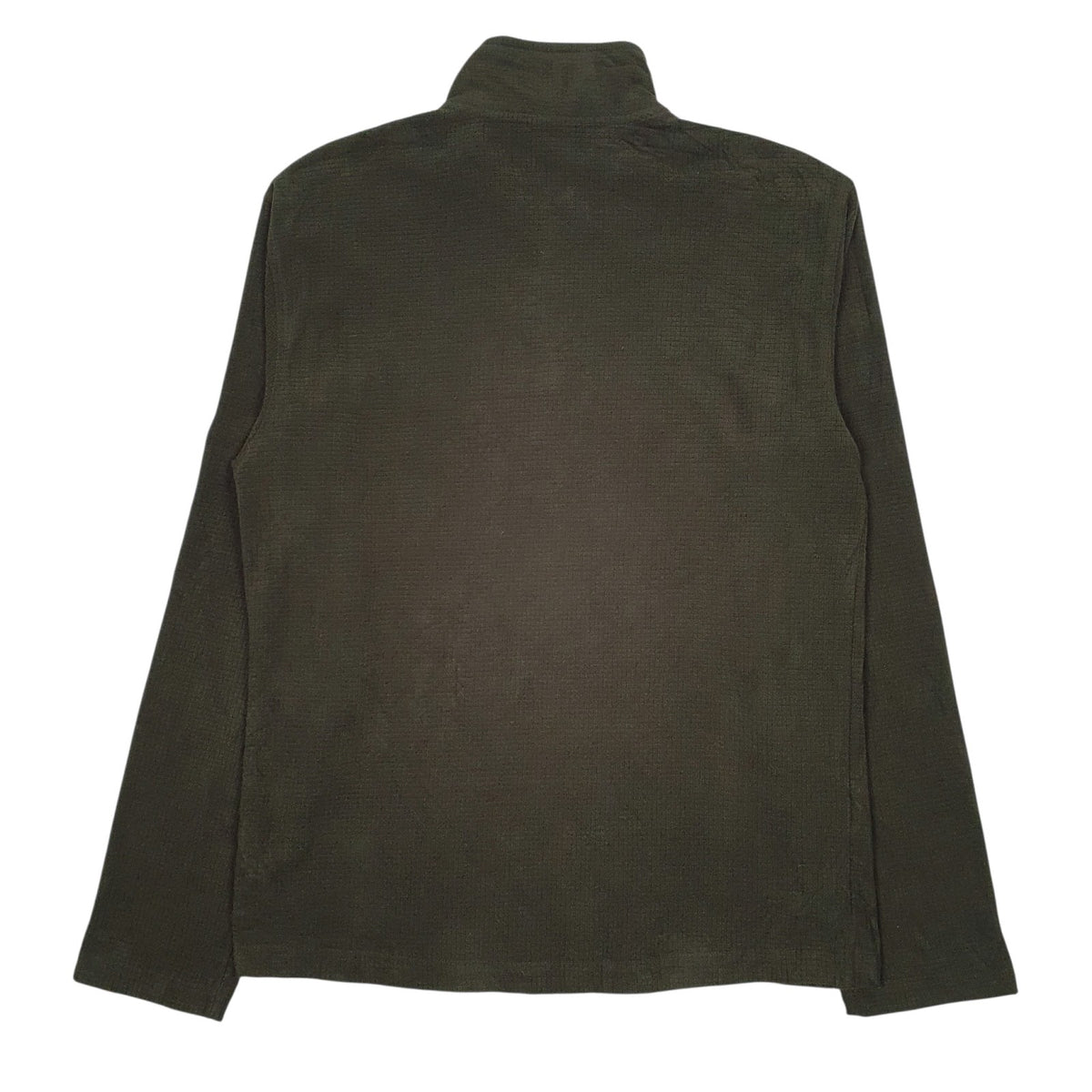 Mens Green Starter  Quarter Zip Jumper