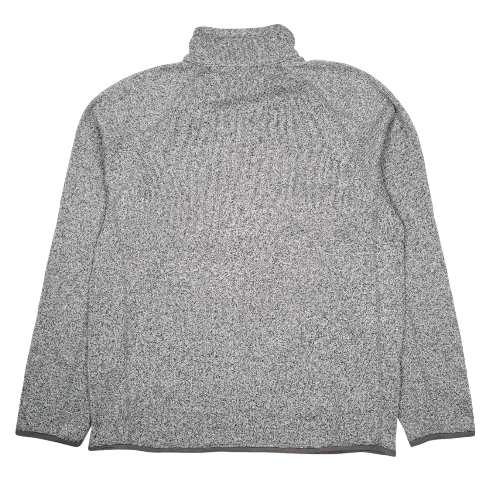 Mens Grey Patagonia Better Sweater Quarter Zip Jumper