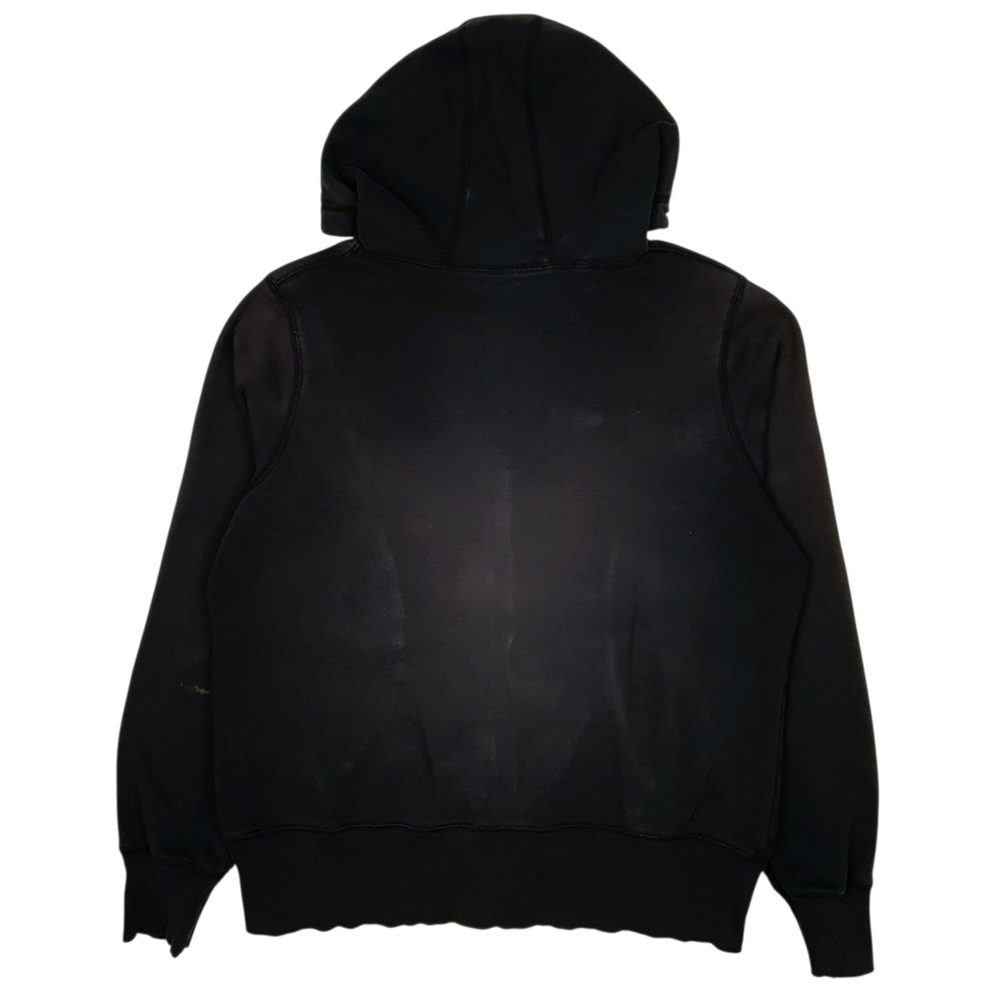 Womens Black Champion Hoodie Full Zip Jumper
