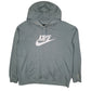 Womens Blue Nike  Hoodie Jumper