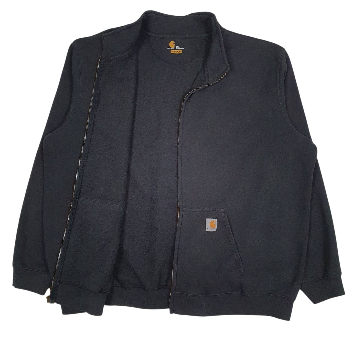 Mens Grey Carhartt  Full Zip Jumper