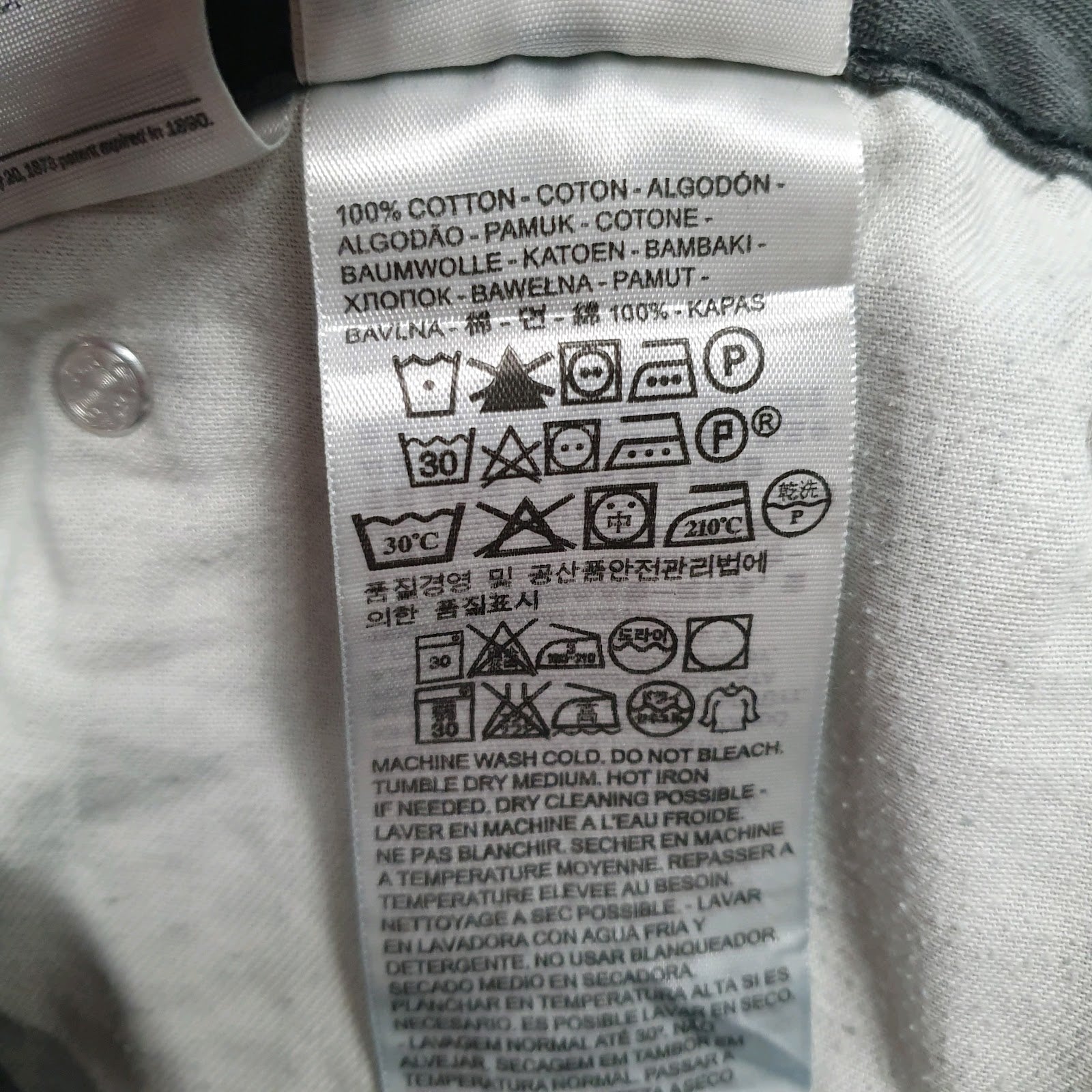 Mens Grey Levis   Jeans