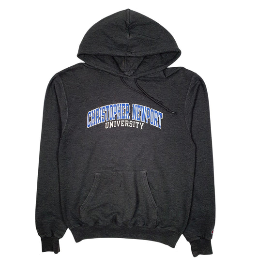 Mens Grey Champion Christopher Newport Hoodie Jumper